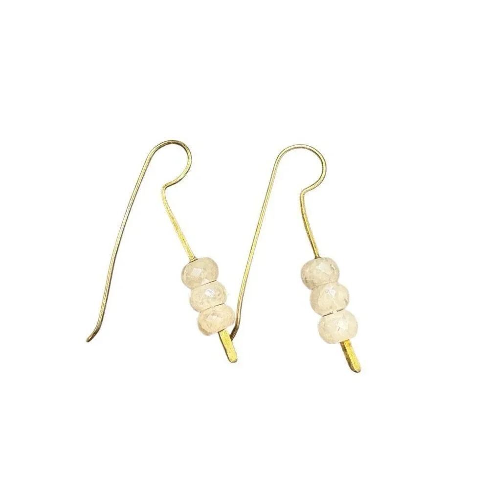 Banana Republic crystal rock light pink earring